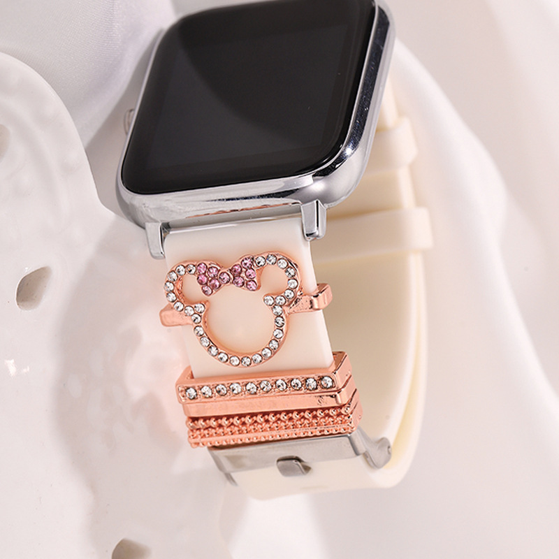 5 Stück Cartoon-Maus-Strass-Ar – Smartwatch Watch Accessories Bewertung und Preis