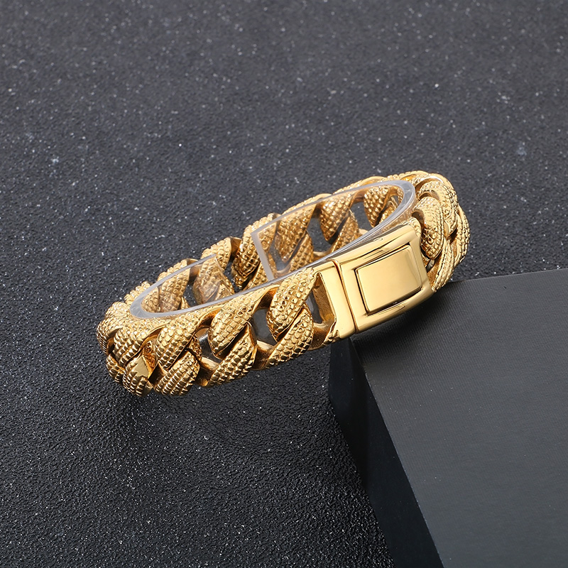 Kalen 19-21 cm langes Edelstah – Ceramic Link Bracelet Bewertung und Preis