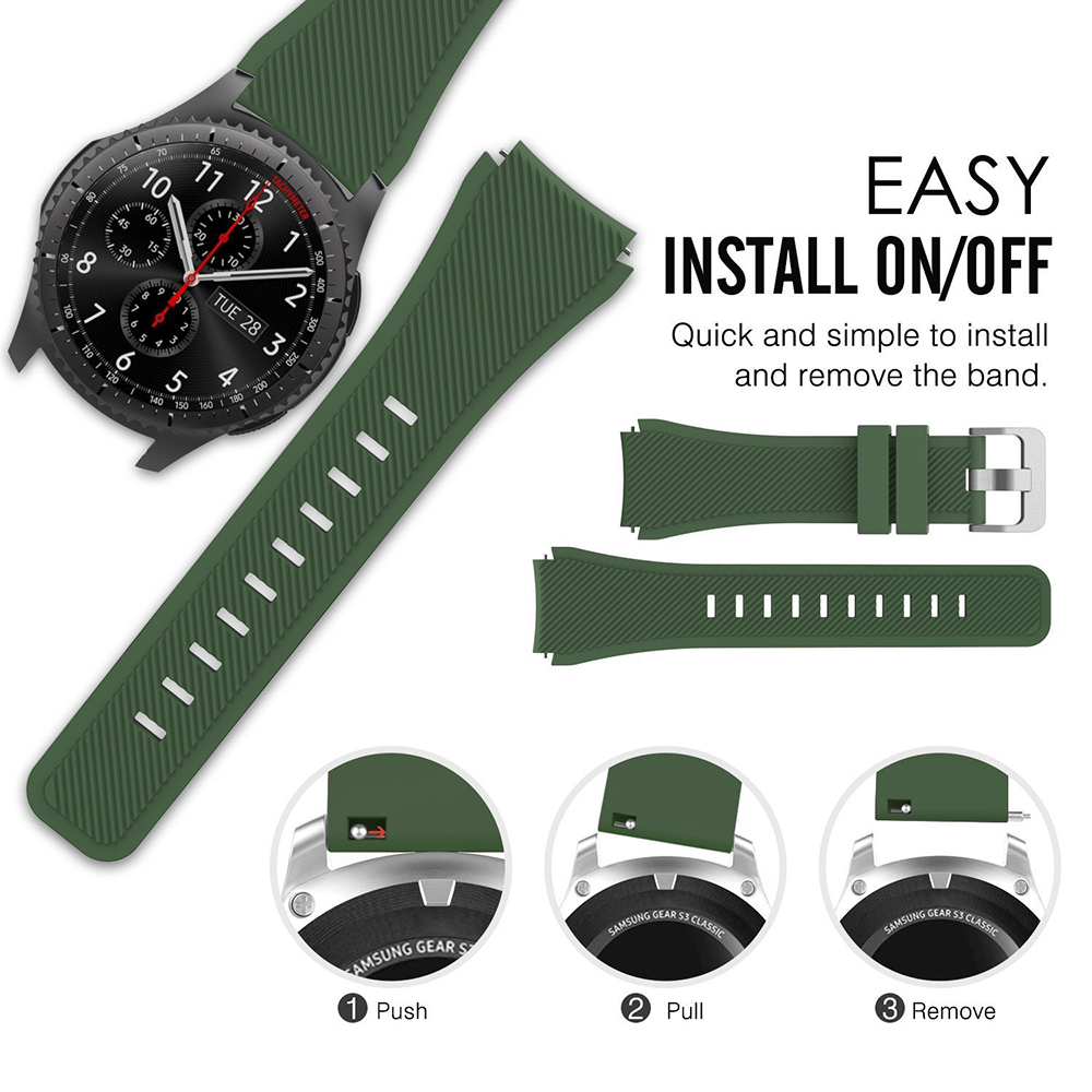 20mm 22mm Band für Samsung Gal – Titan Smartwatch Accessories Bewertung und Preis