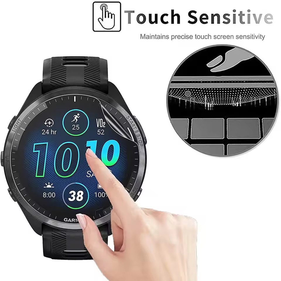 3 Stücke Weiche HD Hydrogel Sc – Garmin Smartwatch Accessories Bewertung und Preis