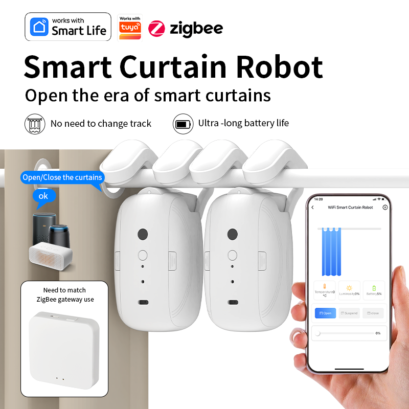 Zigbee Smart Vorhang Fahrer Ro – Smart Accessories Bewertung und Preis