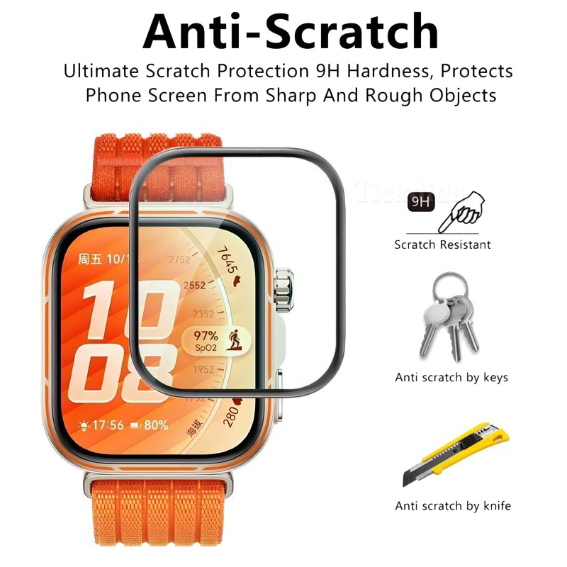 Weiches gehärtetes Glas für Hu – Huawei Smartwatch Accessories Bewertung und Preis