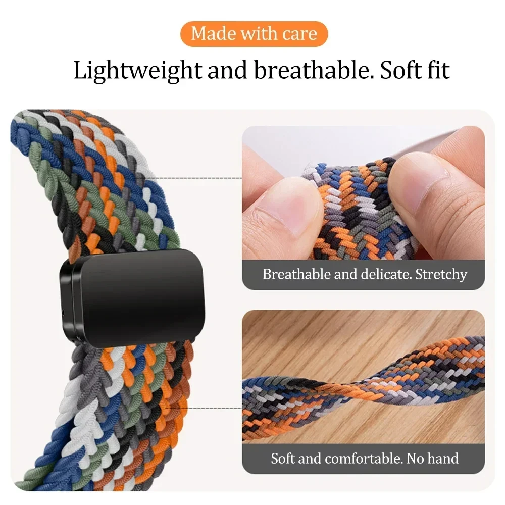 Geflochtene Solo Loop 22 mm fü – Solo Loop Strap Bewertung und Preis