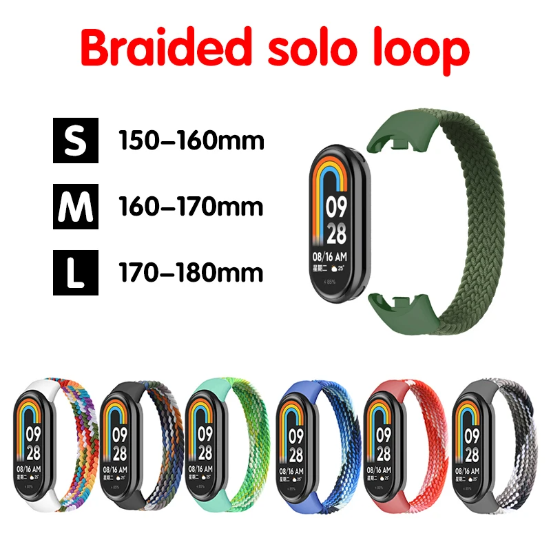 Armband für Mi Band 7 8 6 5 Ny – Solo Loop Strap Bewertung und Preis