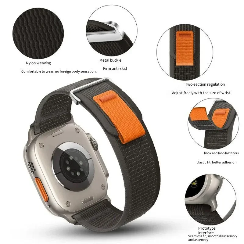 Trail Loop Strap für Apple Wat – Solo Loop Strap Bewertung und Preis