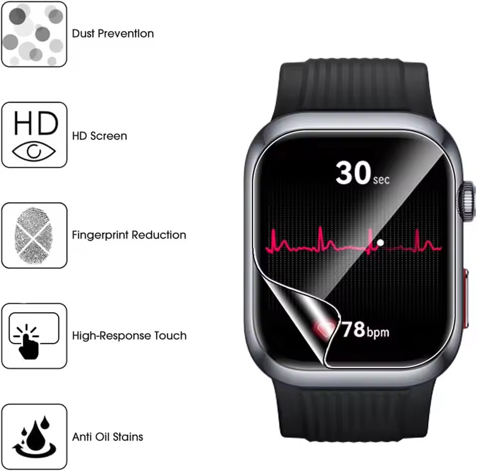 3 Stück TPU-Hydrogelfolien für – Huawei Smartwatch Accessories Bewertung und Preis